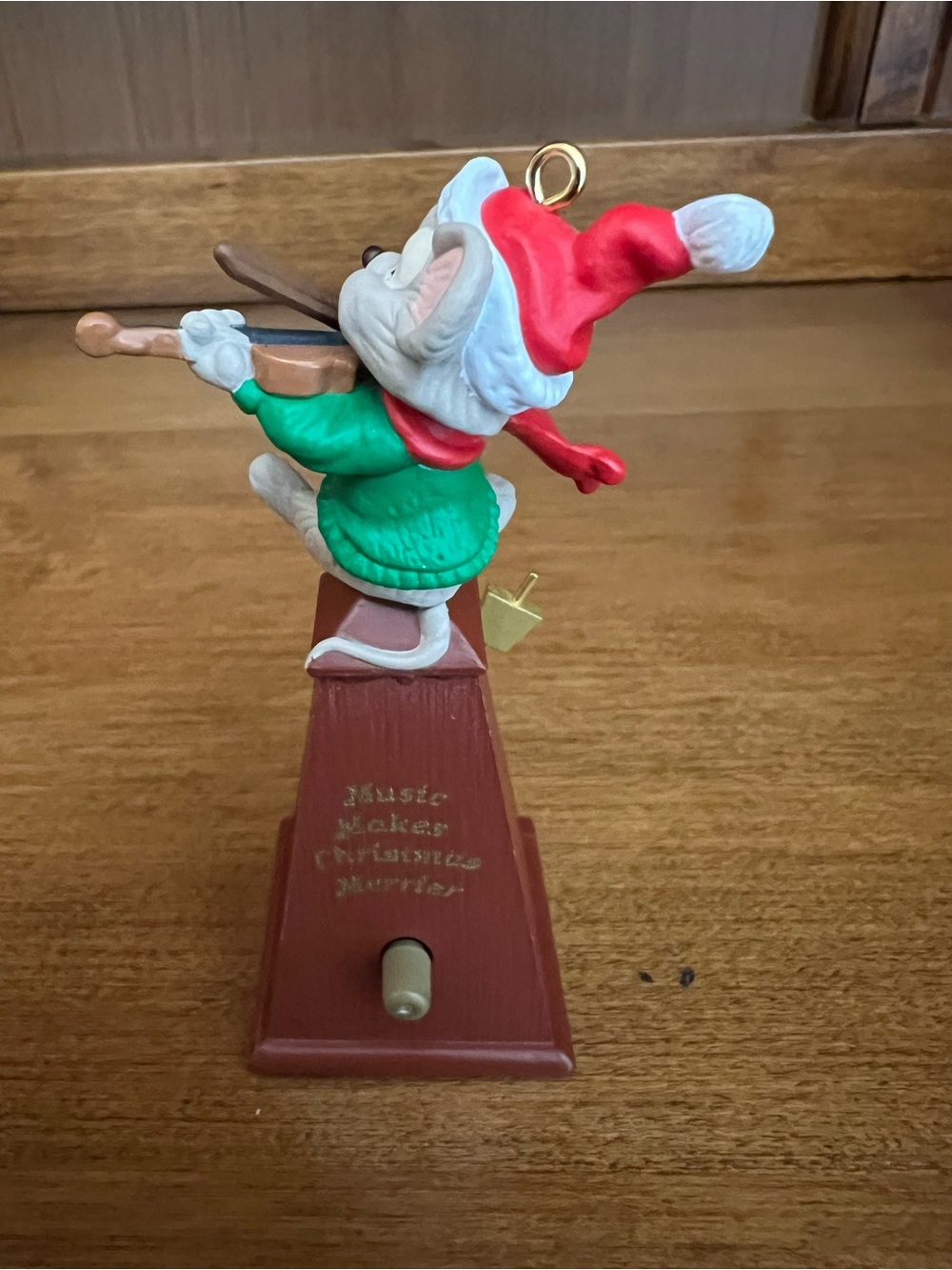 1995 Hallmark Ornament Mouse on Metronome “In Tune with Christmas” - Picture 5 of 8